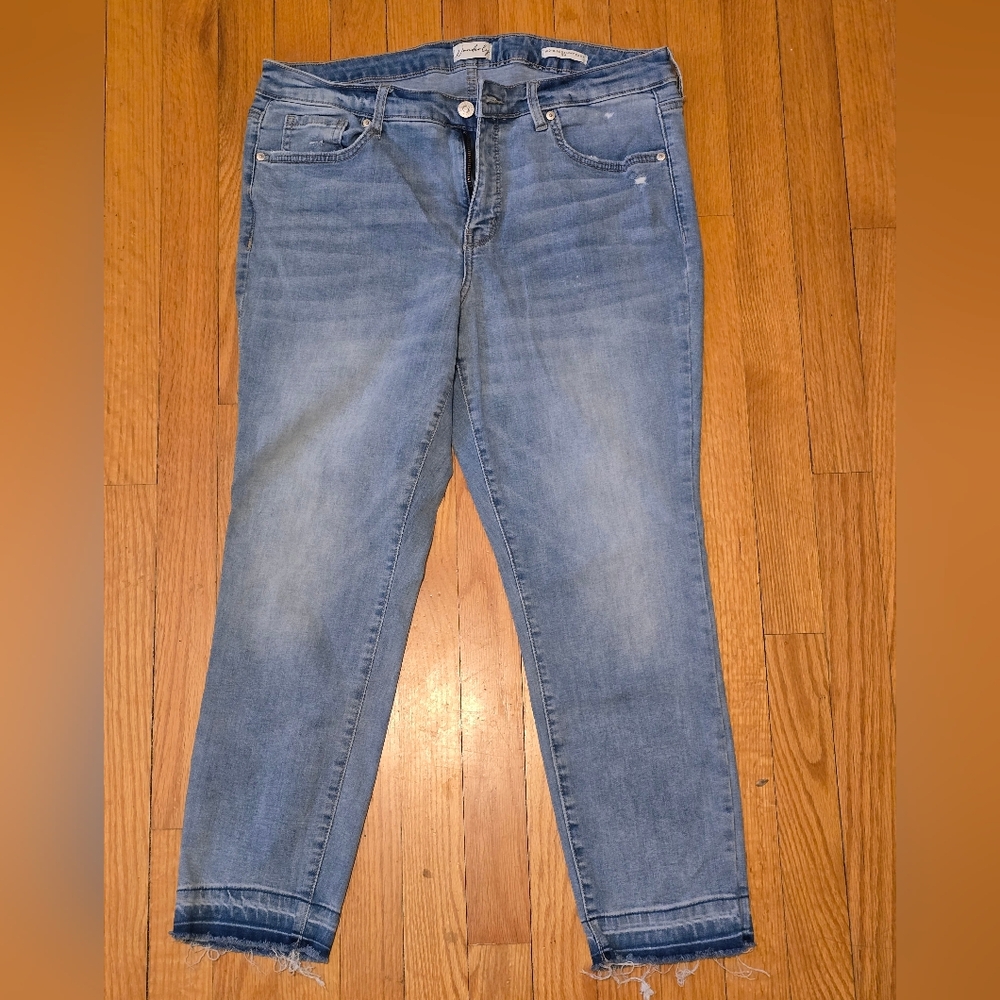 Wanderly Classic Cropped Blue Women's Jeans 12R - Picture 5 of 6